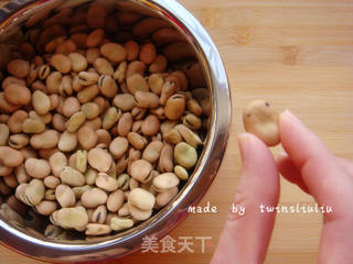 天津特色小吃煮乌豆(五香蚕豆)的做法步骤:3