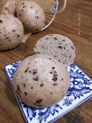 黑米馒头的做法步骤:12