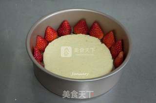 草莓慕斯蛋糕的做法步骤:20