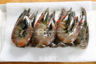 香料盐焗虾的做法步骤:3