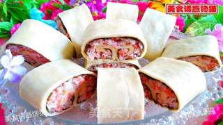 黄金如意肉卷的做法步骤:11