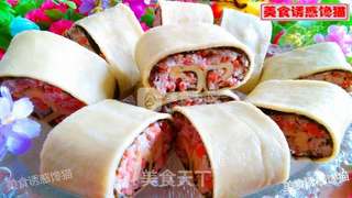 黄金如意肉卷的做法步骤:10