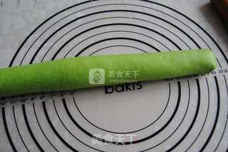 翡翠玉饺的做法步骤:7