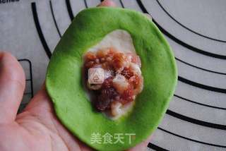 翡翠玉饺的做法步骤:10