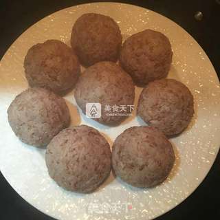 红粳米饭团的做法步骤:11