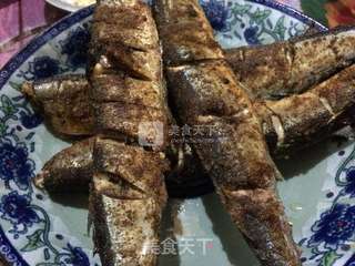 烤秋刀鱼的做法步骤:6