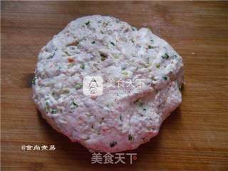 葱香菜肉煎饼的做法步骤:6