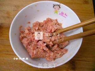 葱香菜肉煎饼的做法步骤:2
