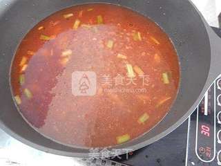 茄汁土豆粉的做法步骤:7