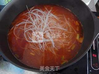 茄汁土豆粉的做法步骤:8