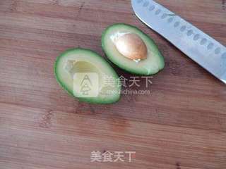 牛油果虾仁沙拉的做法步骤:4