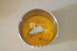 桔子蛋糕卷的做法步骤:4