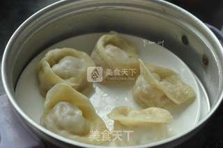 蛋煎饺子的做法步骤:3