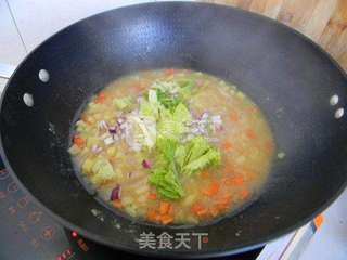 土豆莜面面鱼的做法步骤:11