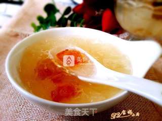 桃胶银耳羹的做法步骤:7