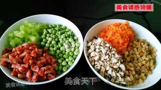 香肠糯米饭的做法步骤:4