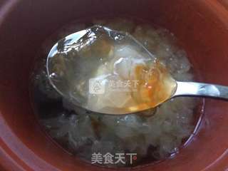桃胶银耳羹的做法步骤:6