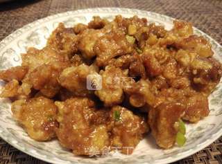 溜肉段的做法步骤:10
