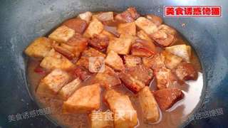 香芋红烧肉的做法步骤:12