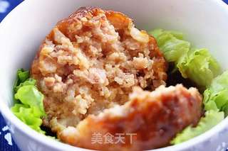 红烧狮子头的做法步骤:16