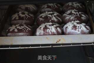 牛奶黑米面蔓越莓小面包的做法步骤:11