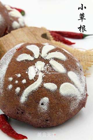 牛奶黑米面蔓越莓小面包的做法步骤:13