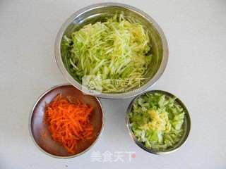 蛋煎饺子的做法步骤:3
