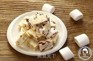 蔓越莓牛轧糖的做法步骤:10