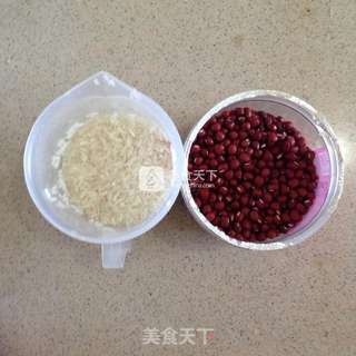 红豆糯米饭的做法步骤：1