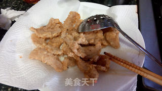 糖醋里脊片(果香版)的做法步骤:6