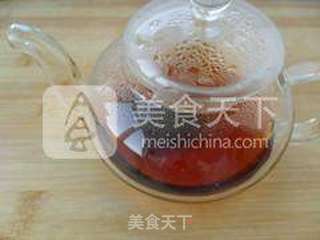 红豆奶茶的做法步骤:2