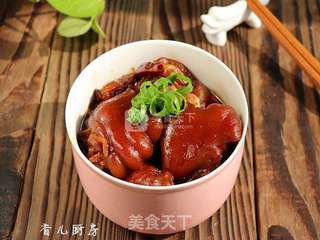 冰糖猪蹄的做法步骤:11