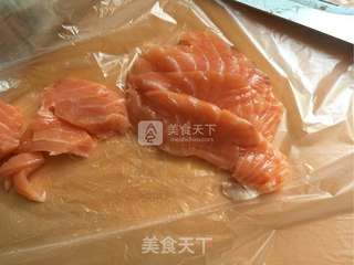 三文鱼刺身的做法步骤:4
