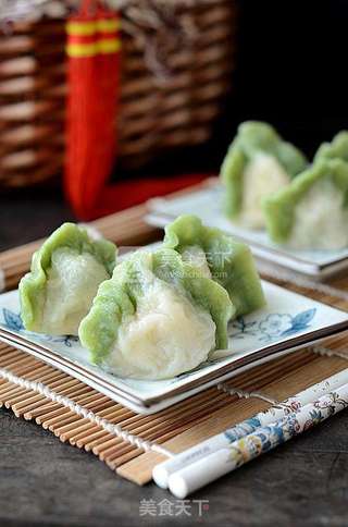 翡翠玉饺的做法步骤:11