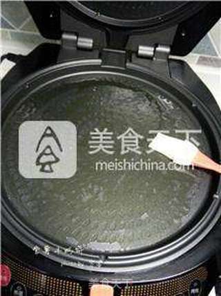 【营养早餐】紫薯牛奶饼的做法步骤:5