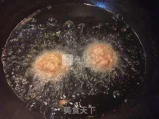 红烧狮子头的做法步骤:4
