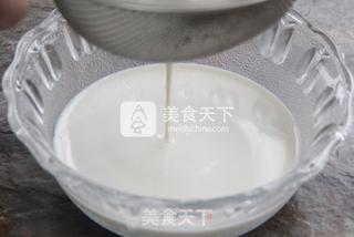 营养早餐浓滑杏仁露的做法步骤:3