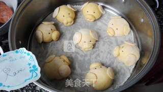 招财金猪小馒头的做法步骤:10
