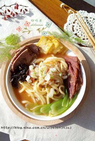 牛肉汤面的做法步骤:16