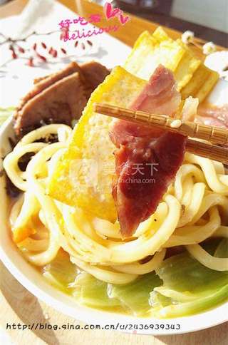 牛肉汤面的做法步骤:20