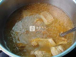 虫草花山药羊肉汤的做法步骤:7