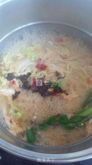 牛肉汤面的做法步骤:13
