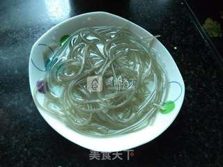 蒸粉丝酿豆腐的做法步骤：2