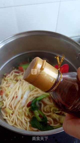 牛肉汤面的做法步骤:15