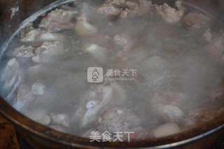 农家羊肉汤的做法步骤:3