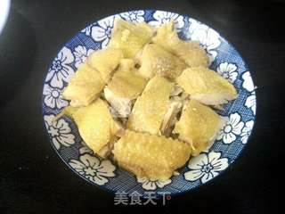 香露葱油鸡的做法步骤:6