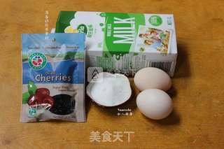 樱桃双皮奶的做法步骤：1