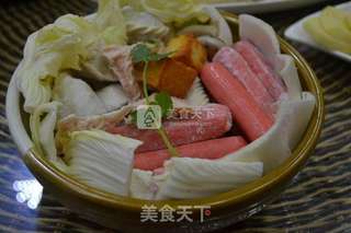 鸡骨汤火锅的做法步骤:13