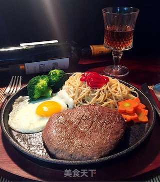 铁板牛排套餐的做法步骤:11