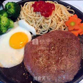 铁板牛排套餐的做法步骤:8